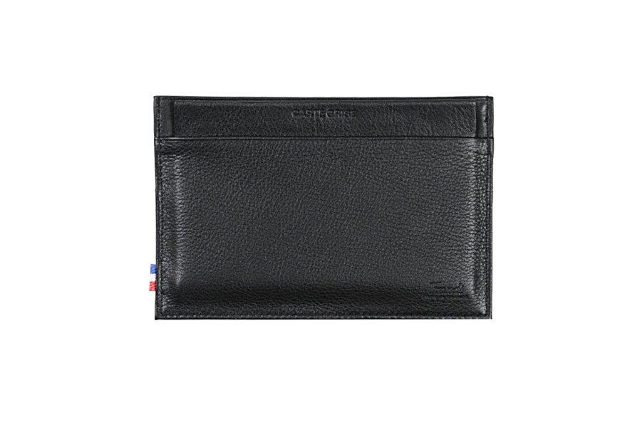 Clearance Frandi Porte Papier Voiture En Cuir-Noir