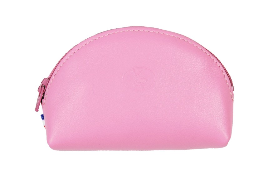 New Frandi Porte Monnaie Femme Cuir-Rose