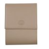 Wholesale Frandi Porte Chequier Lateral En Cuir-Taupe