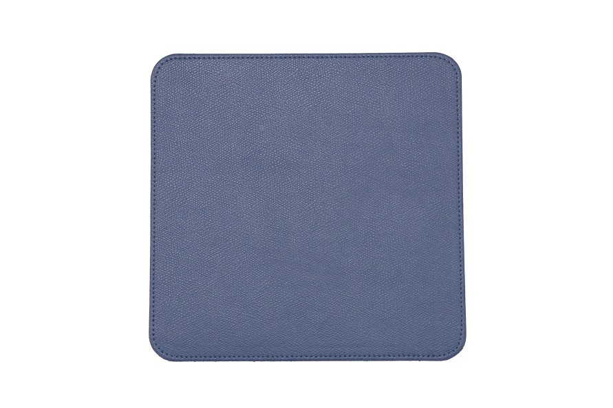 Best Frandi Tapis De Souris Cuir Graine-Bleu