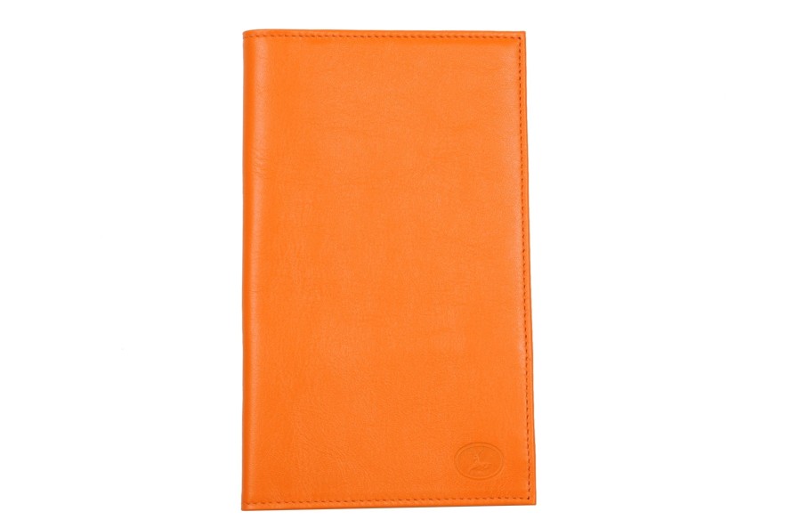 Online Frandi Porte Chequier Cuir-Orange