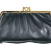 New Frandi Porte Monnaie Femme Cuir-Noir