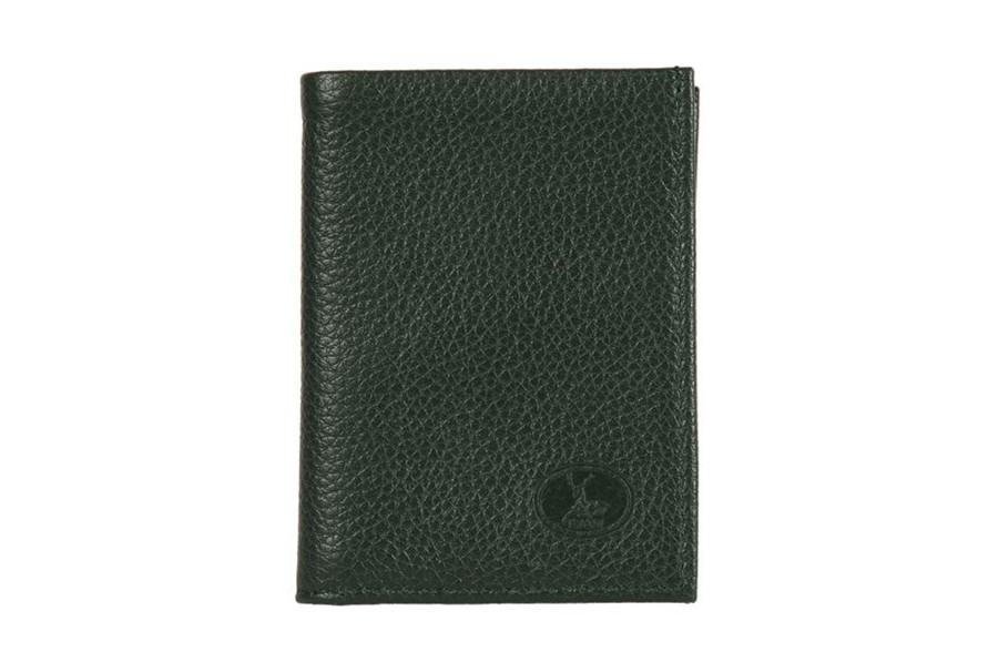 Clearance Frandi Porte Carte Cuir Vert