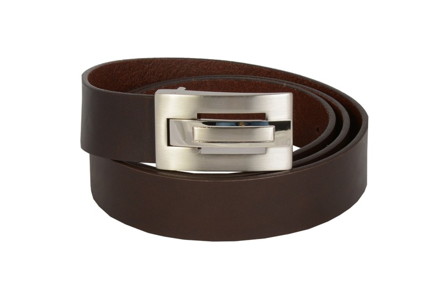 Hot Frandi Ceinture Homme Cuir Marron