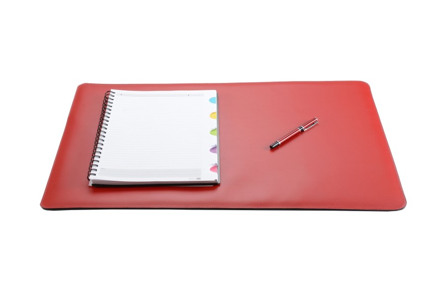 Clearance Frandi Sous Main Bureau 60/40 Cm-Rouge