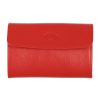 Best Frandi Porte Monnaie Femme Cuir-Rouge