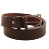 Best Frandi Ceinture Cuir Chocolat 35 Mm