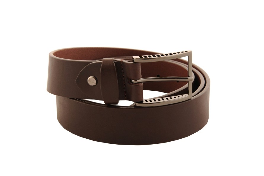 Best Frandi Ceinture Cuir Chocolat 35 Mm