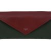 Online Frandi Grand Portefeuille Femme-Vert/Bordeaux