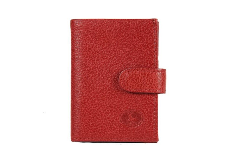 Best Frandi Porte Carte Cuir Bordeaux