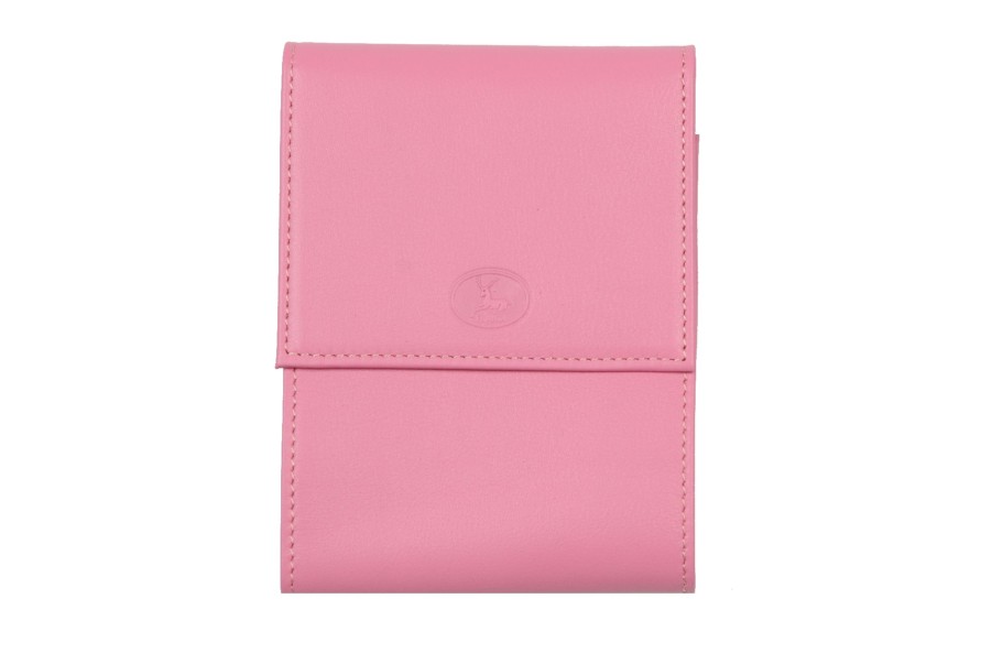 Wholesale Frandi Porte Chequier Lateral En Cuir-Rose