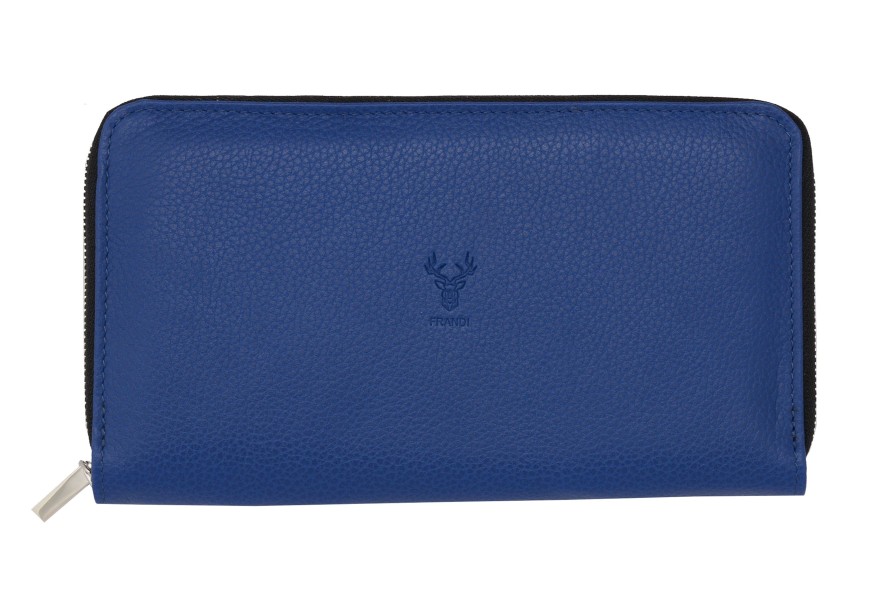 New Frandi Compagnon Cuir Homme-Bleu