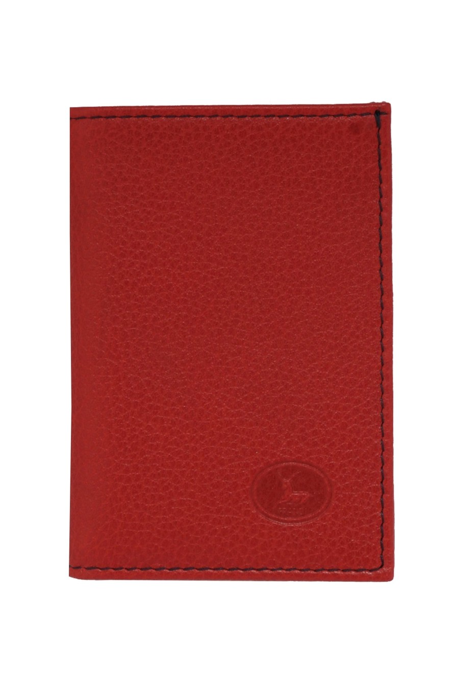 Clearance Frandi Porte Carte Cuir-Rouge