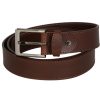 Online Frandi Ceinture Cuir Marron 35 Mm