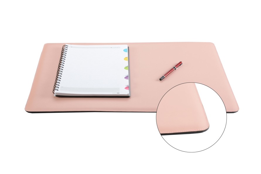 New Frandi Sous Main Bureau 60/40 Cm-Rose