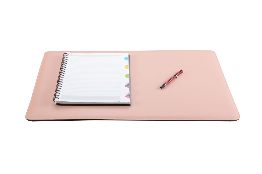 New Frandi Sous Main Bureau 60/40 Cm-Rose