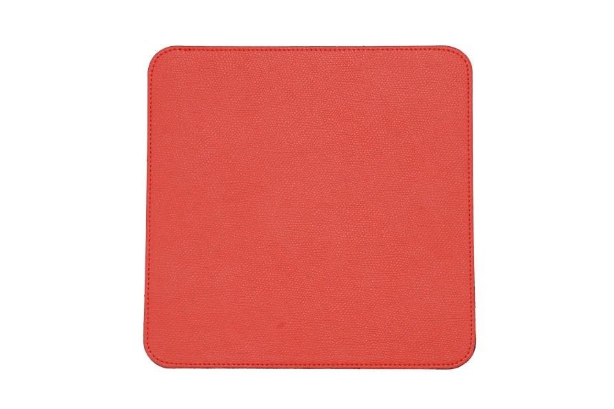 Wholesale Frandi Tapis De Souris Cuir Graine-Rouge