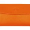 Wholesale Frandi Porte Monnaie Femme Cuir-Orange