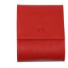 Online Frandi Porte Chequier Lateral En Cuir-Rouge