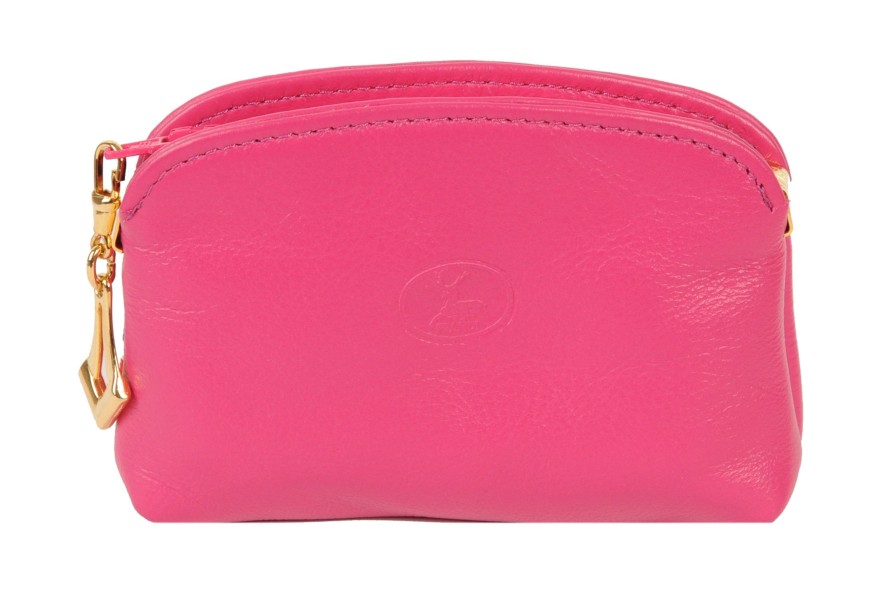 Best Frandi Porte Monnaie Cuir -Fushia