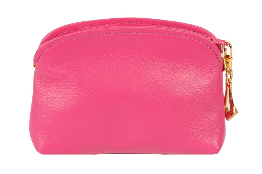 Best Frandi Porte Monnaie Cuir -Fushia