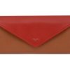 Hot Frandi Grand Portefeuille Femme-Rouge/Camel