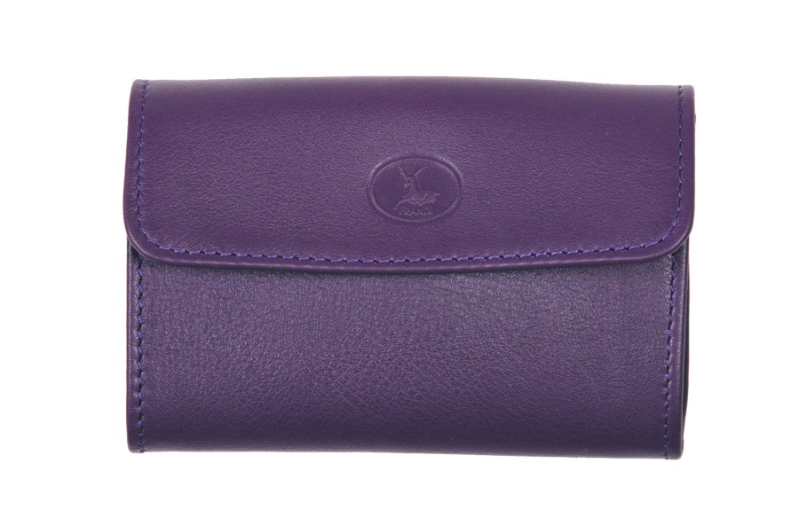 Online Frandi Porte Monnaie Femme Cuir-Violet