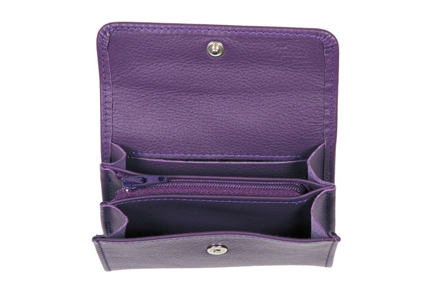 Online Frandi Porte Monnaie Femme Cuir-Violet