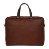 Hot Frandi Sac Business Cuir-Cognac