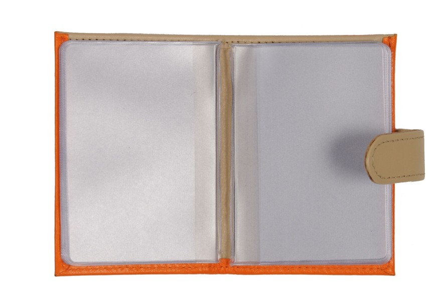 Hot Frandi Porte Carte -Orange/Beige