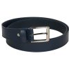 Best Frandi Ceinture En Cuir Marine 35 Mm