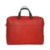 Wholesale Frandi Cartable Cuir Homme-Rouge/Noir