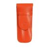 Best Frandi Etui Stylo Cuir Double-Orange