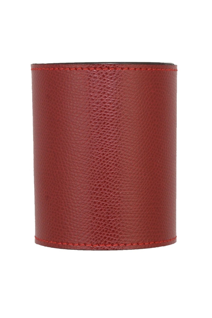 New Frandi Pot Crayon Cuir-Bordeaux