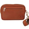 Clearance Frandi Sacoche En Cuir Avec Dragone-Cognac