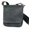 Online Frandi Pochette En Cuir Nubuck-Noir