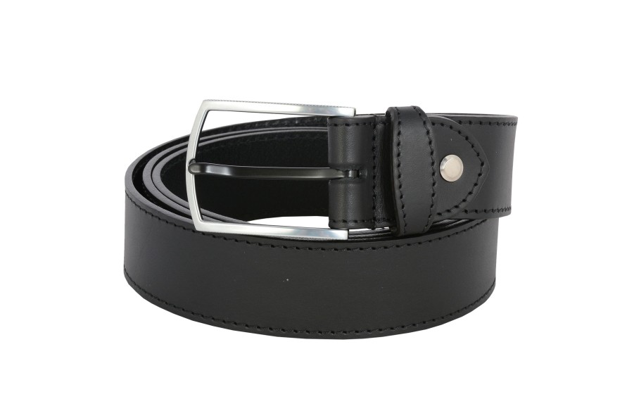 Online Frandi Ceinture Cuir Noir 35 Mm