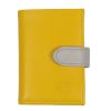 Best Frandi Porte Carte -Jaune/Gris