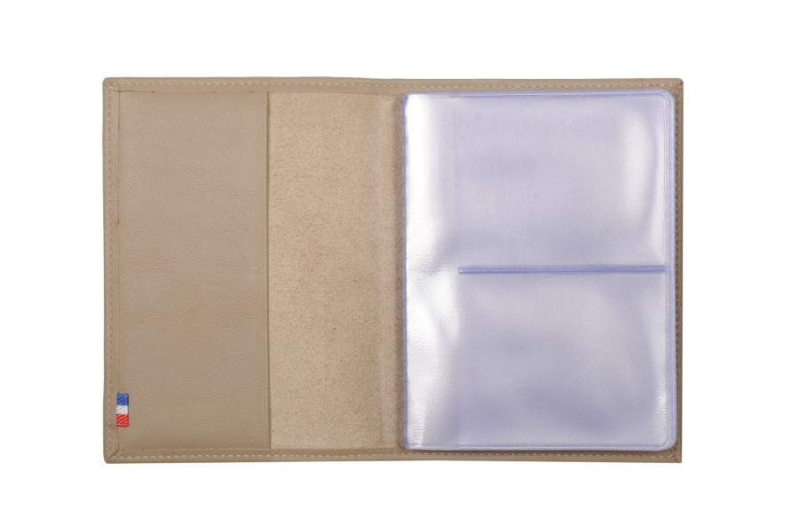 Best Frandi Porte-Cartes En Cuir 48 Cartes-Beige