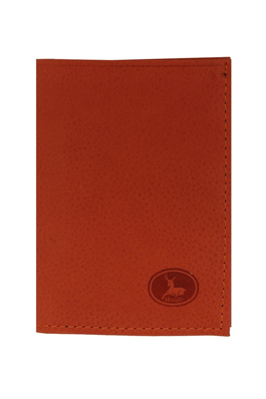 New Frandi Porte-Carte Cuir-Orange