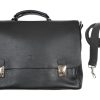 Wholesale Frandi Cartable En Cuir-Noir