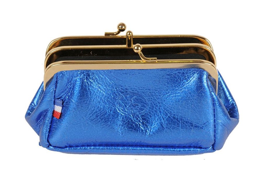 Clearance Frandi Bourse Cuir Bleu