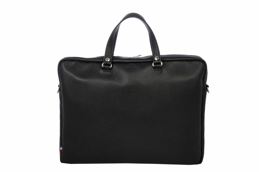 New Frandi Cartable Cuir -Noir