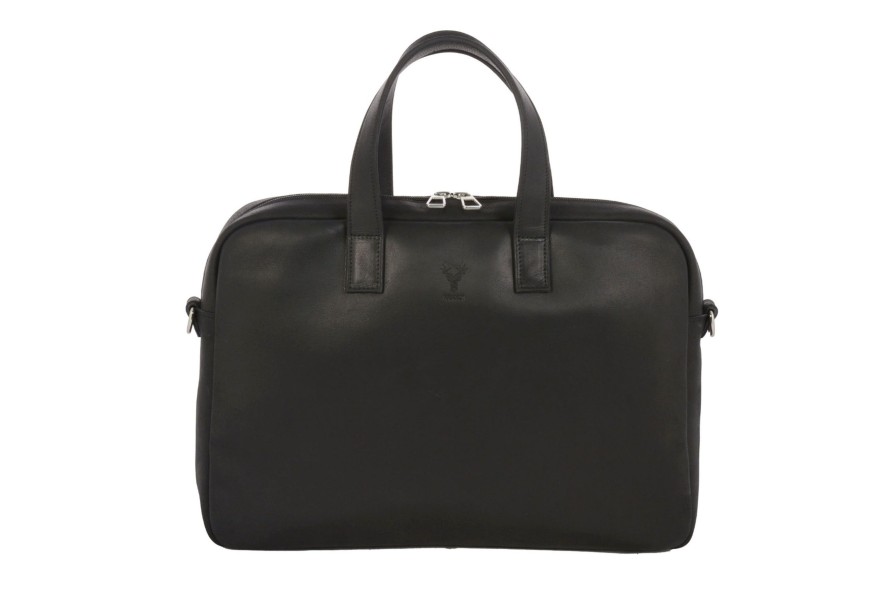 Clearance Frandi Sac Business Homme-Noir