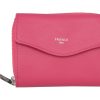 New Frandi Portefeuille Femme Cuir-Fushia