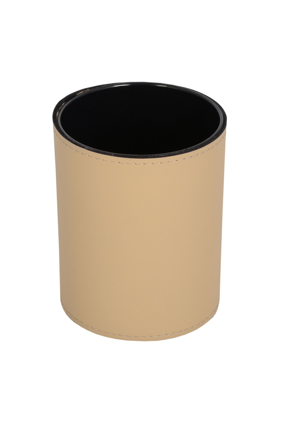 New Frandi Pot A Crayon En Cuir-Beige