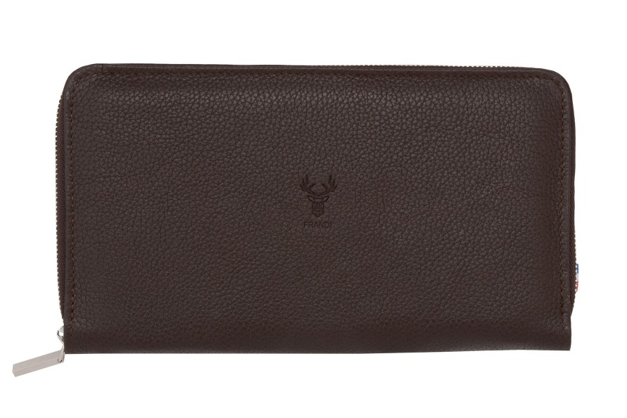 New Frandi Compagnon Cuir Homme-Marron