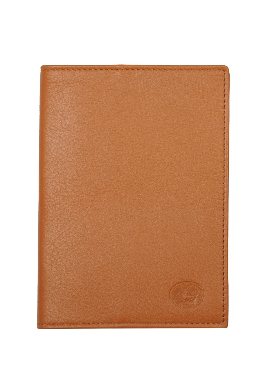 Online Frandi Porte-Cartes En Cuir 48 Cartes-Camel