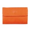 Online Frandi Petit Porte Monnaie En Cuir-Orange