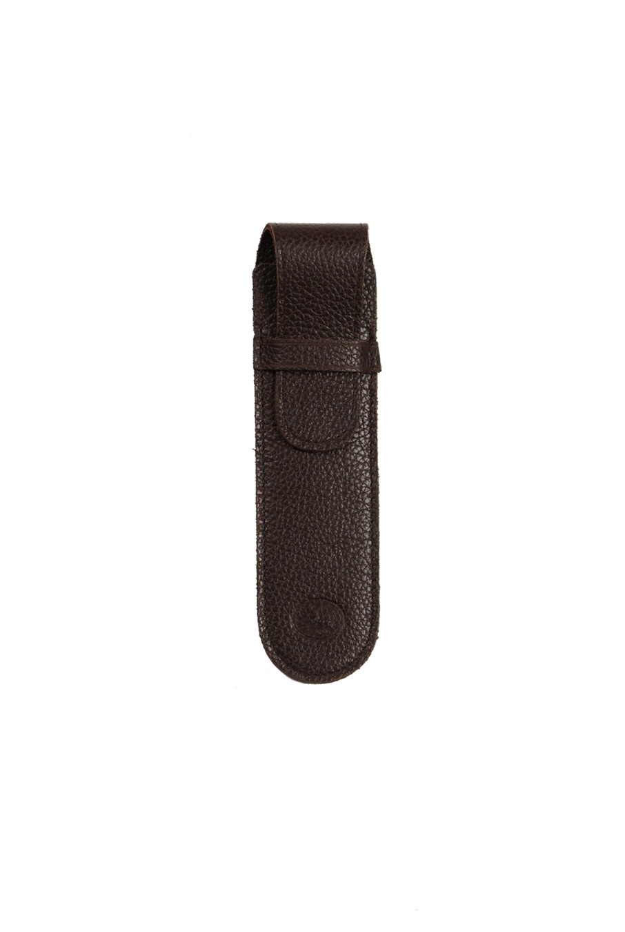 Hot Frandi Etui A Stylo En Cuir-Marron